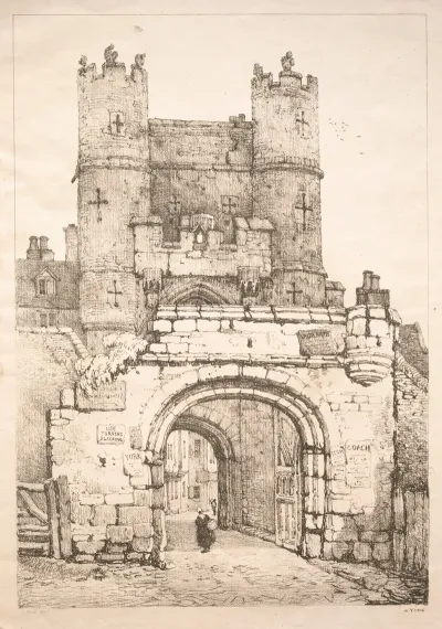 At York Medieval Gate