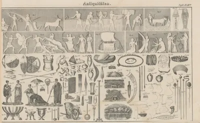 Atlas Der Abbildungen Pierers Universal Lexikon Pl 57