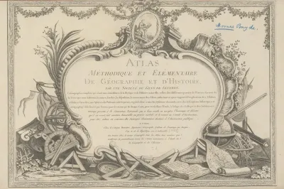 Atlas Methodique Et Elementaire De Geographie Et Dhistoire Titlepage