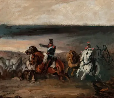 Attack Of French Artillery