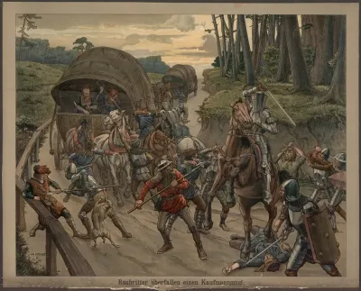Attack On A Merchant Convoy