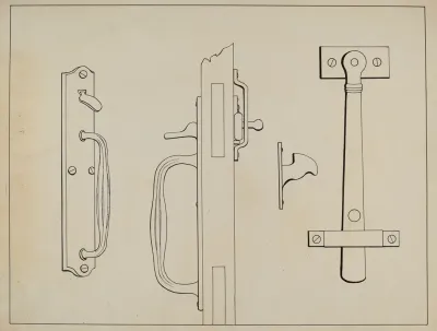Attic Door Latch 2