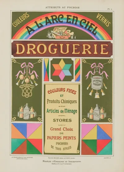 Attributs Au Pochoir Pl 03