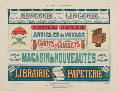 Attributs Au Pochoir Pl 18