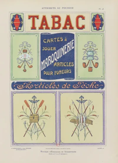 Attributs Au Pochoir Pl 24