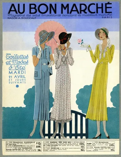Au Bon Marche Toilettes Et Modes Dete