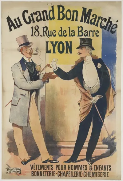Au Grand Bon Marche 18 Rue De La Barre Lyon Vetements Pour Hommes Enfants