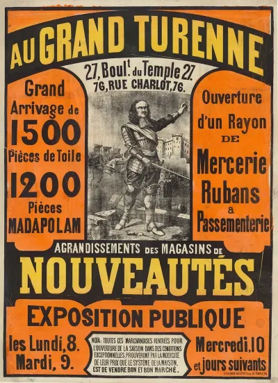 Au Grand Turenne Agrandissements Des Magasins De Nouveautes