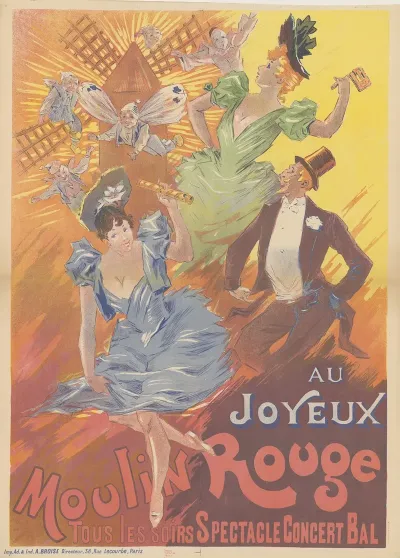 Au Joyeux Moulin Rouge Tous Les Soirs Spectacle Concert Bal