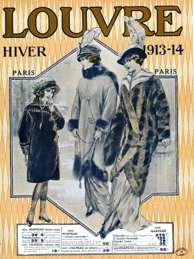 Au Louvre Hiver 1913 14
