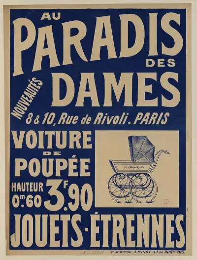 Au Paradis Des Dames Nouveautes 8 10 Rue De Rivoli Paris