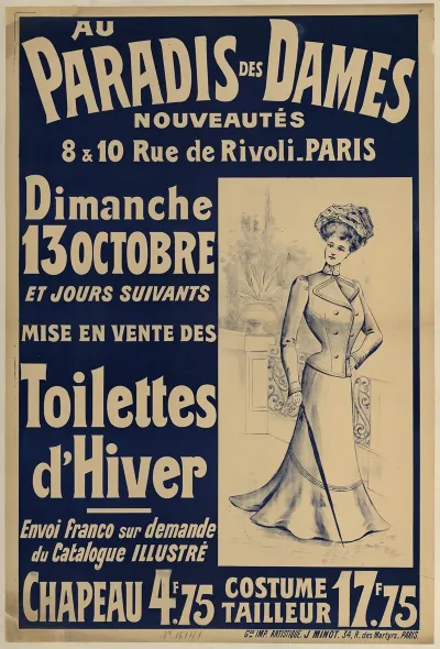Au Paradis Des Dames Nouveautes Toilettes Dhiver