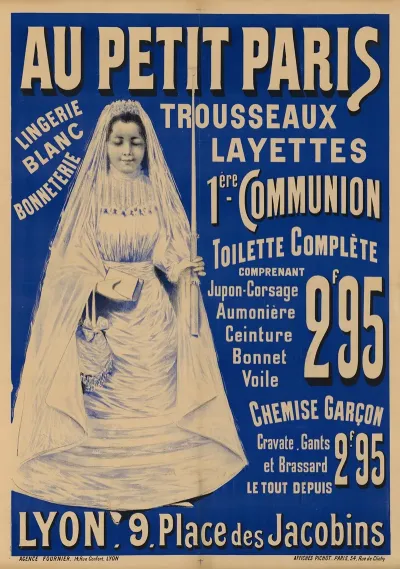Au Petit Paris Lingerie Trousseaux 1ere Communion Lyon