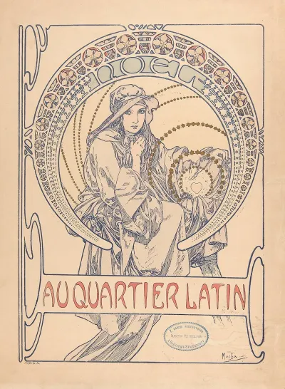 Au Quartier Latin Cover Design