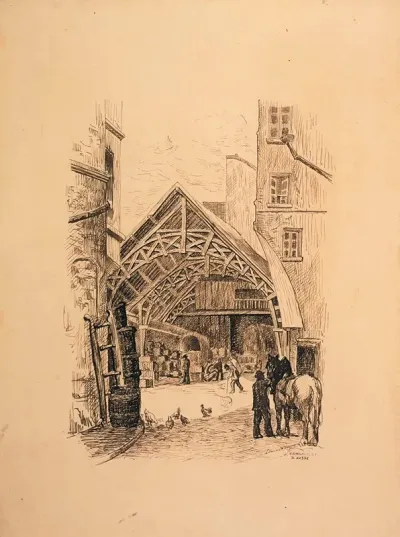 Auberge Du Compas Dor Rue Montorgueil
