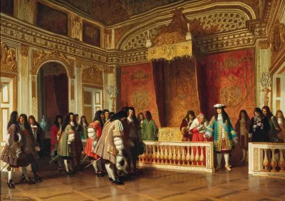 Audience With The French King Louis Xiv
