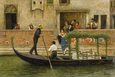Auf Dem Weg Zur Festa Del Redentore
