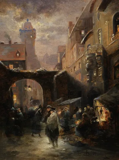 Auf Dem Weihnachtsmarkt