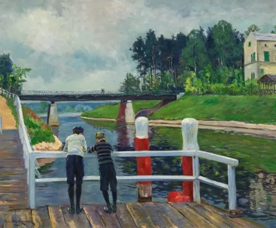 Auf Der Landungsbrucke
