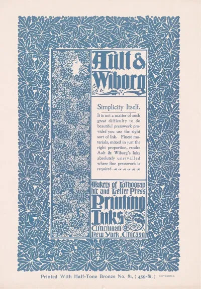 Ault And Wiborg Ad 125
