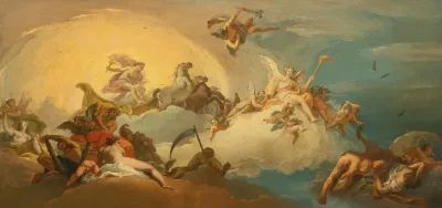 Aurora With Apollo Driving The Sun Chariot