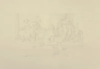 Aus Dem Leben Eines Wustlings Vi Der Wustling Im Bade Disput Zwischen Einem Monche Und Einem Philosophen