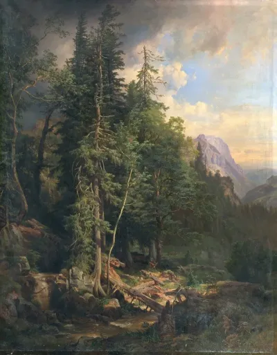 Aus Den Steirischen Gebirgswaldern Bei Neuberg