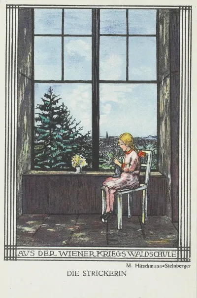 Aus Der Wiener Kriegswaldschule Die Strickerin