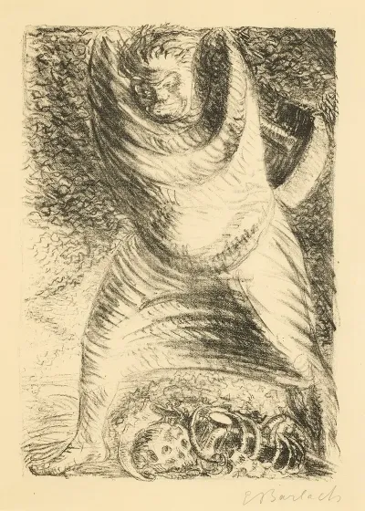 Aus Einem Neuzeitlichen Totentanz Folio 23 De La Revue Der Bildermann Vol 1 No 11
