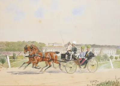 Ausfahrt In Schonbrunn