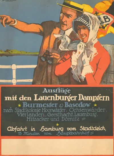 Ausfluge Mit Den Lauenburger Dampfern Burmeister Basedow