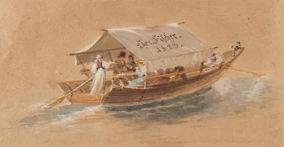 Ausflugsboot Auf Dem Brienzersee