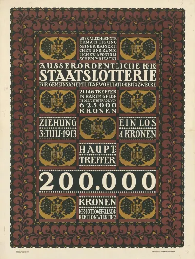 Ausserordentliche K K Staatslotterie