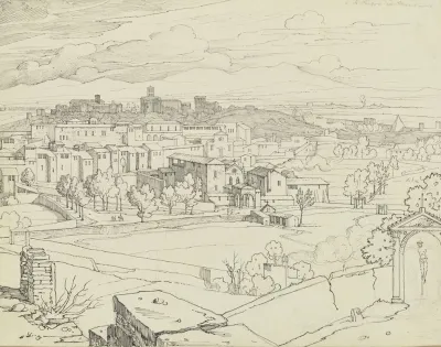 Aussicht Von S Pietro In Montorio
