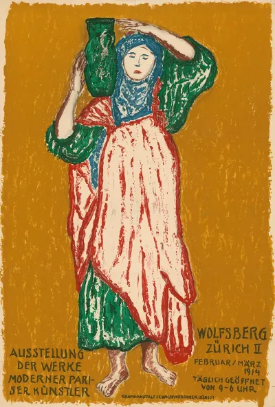 Ausstellung Der Werke Moderner Pariser Kunstler