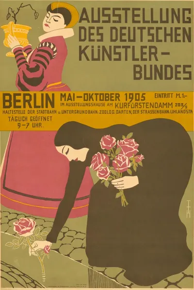 Ausstellung Des Deutschen Kunstlerbundes Berlin Mai Oktober 1905