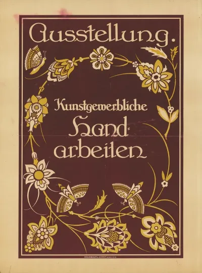 Ausstellung Kunstgewerbliche Handarbeiten