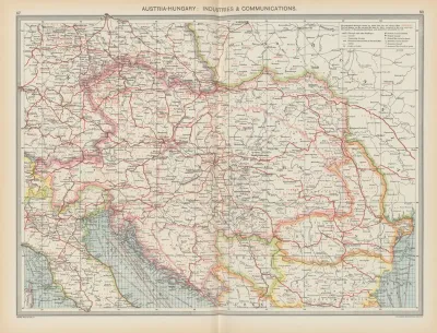 Austria Hungary Industries And Communications