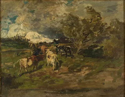 Ausziehende Herde
