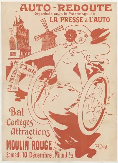 Auto Redoute Bal Corteges Attractions Au Moulin Rouge