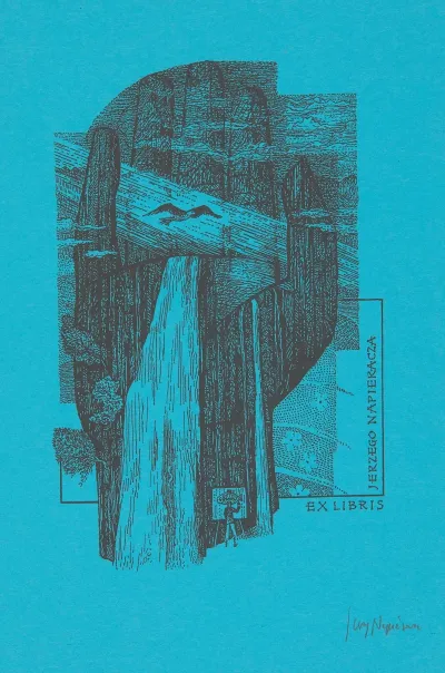 Autoekslibris Jerzego Napieracza 1929 2018 2