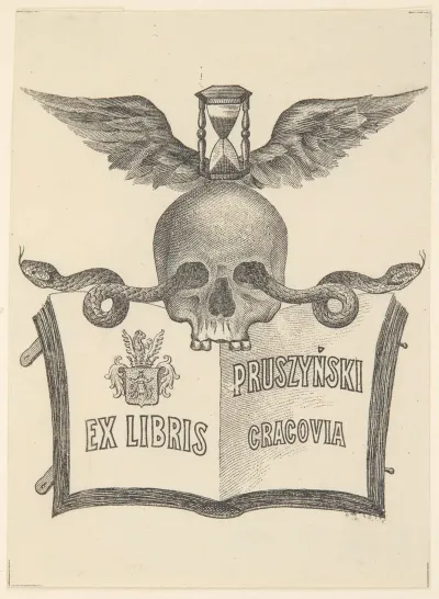 Autoekslibris Zenona Pruszynskiego 1875 1941