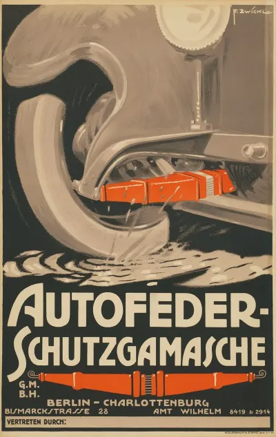 Autofeder Schutzgamasche