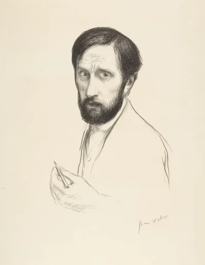 Autoportrait Au Crayon
