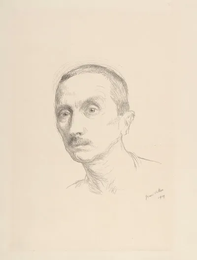 Autoportrait De Jean Veber