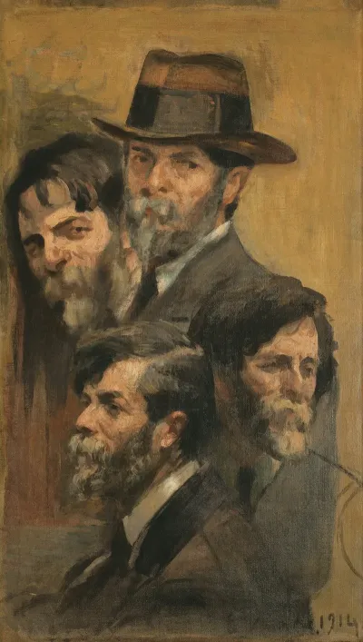 Autorretrato Em Quatro Posicoes