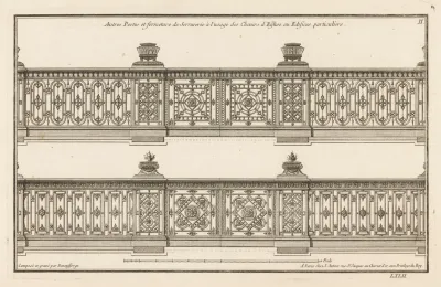 Autres Portes Et Fermeture De Serrurerie A Lusage Des Choeurs Deglise Ou Edifices Particuliers