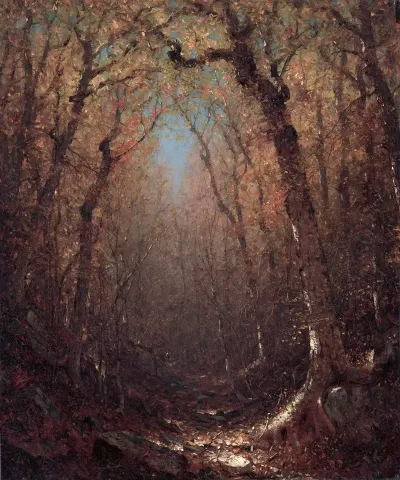 Autumn A Wood Path