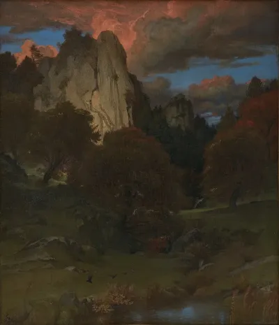Autumn Evening In The Black Forest
