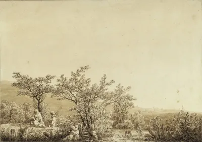 Autumn Evening Maturity From The Seasons Times Of Day And Ages Of Man Cycle Of 1803